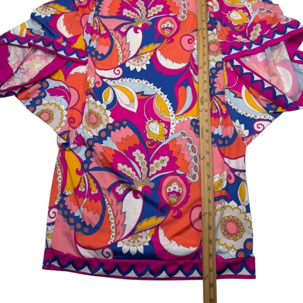 TRINA TURK Sevilla Tunic Swim Beach Coverup - Picture 10 of 10
